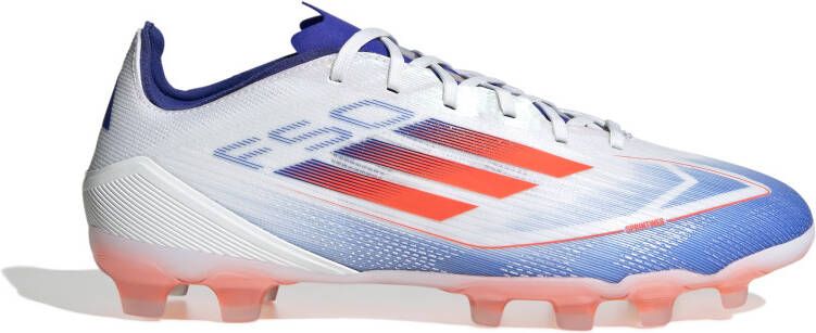 Adidas F50 Pro Gras Kunstgras Voetbalschoenen (MG) Wit Rood Blauw