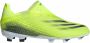 Adidas Kids adidas X Ghosted+ Gras Voetbalschoenen (FG) Kids Geel Zwart Blauw - Thumbnail 2