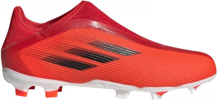 Adidas Kids adidas X Speedflow.3 LL Gras Voetbalschoenen(FG)Kids Rood Zwart Rood