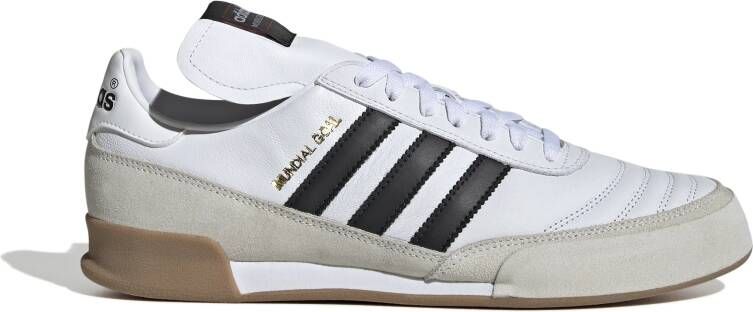 Adidas Mundial Goal Zaalvoetbalschoenen (IN) Wit Zwart Goud