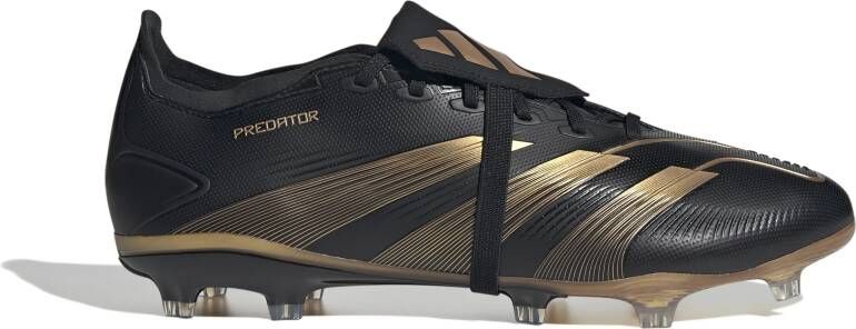 Adidas Predator Bellingham League FT Gras Voetbalschoenen (FG) Zwart Goud