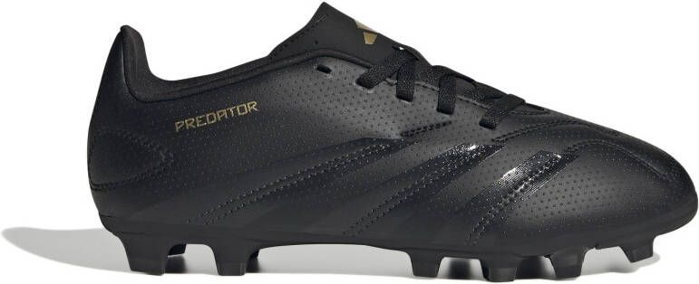 Adidas Predator Club Gras Kunstgras Voetbalschoenen (MG) Kids Zwart Goud