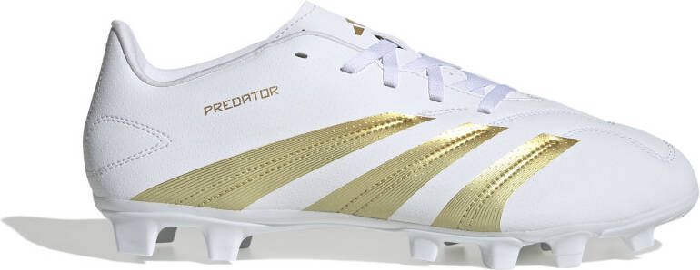 Adidas Predator Club Gras Kunstgras Voetbalschoenen (FxG) Wit Goud