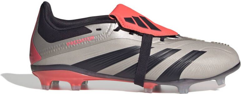 Adidas Predator Elite FT Gras Voetbalschoenen (FG) Kids Zilver Zwart Roze