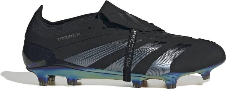 Adidas Predator Elite FT Gras Voetbalschoenen (FG) Zwart Donkergrijs