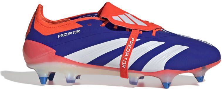 Adidas Predator Elite FT IJzeren-Nop Voetbalschoenen (SG) Blauw Wit Rood