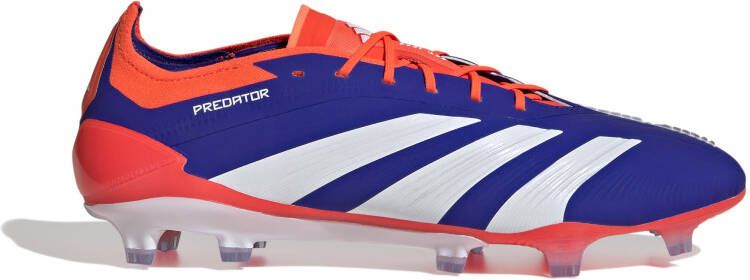 Adidas Predator Elite FG Lucid Blue Cloud White Solar Red- Lucid Blue Cloud White Solar Red