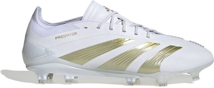 Adidas Predator Elite Gras Voetbalschoenen (FG) Wit Goud