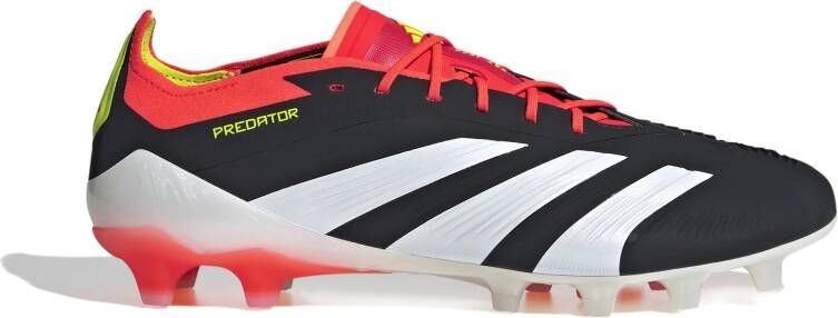 adidas Predator Elite Kunstgras Voetbalschoenen (AG) Zwart Wit Felrood