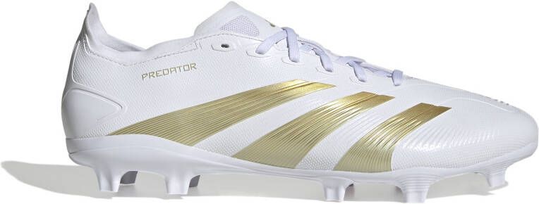 Adidas Predator League Gras Voetbalschoenen (FG) Wit Goud