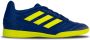 Adidas Super Sala 2 Zaalvoetbalschoenen (IN) Kids Blauw Groen - Thumbnail 2