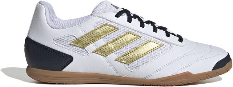 adidas Super Sala 2 Zaalvoetbalschoenen (IN) Wit Zwart Goud