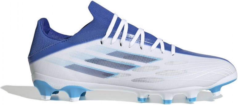 adidas X Speedflow.2 Gras Kunstgras Voetbalschoenen(MG)Wit Blauw