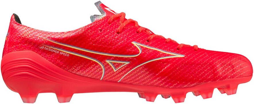 Mizuno Alpha Elite FG P1GA236264 Mannen Rood Voetbalschoenen