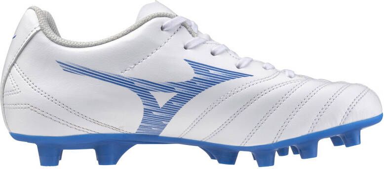 Mizuno Monarcida Neo III Select Gras Voetbalschoenen (FG) Kids Wit Blauw