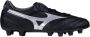 Mizuno Morelia Pro MD senior voetbalschoenen zwart zilvergrijs - Thumbnail 3