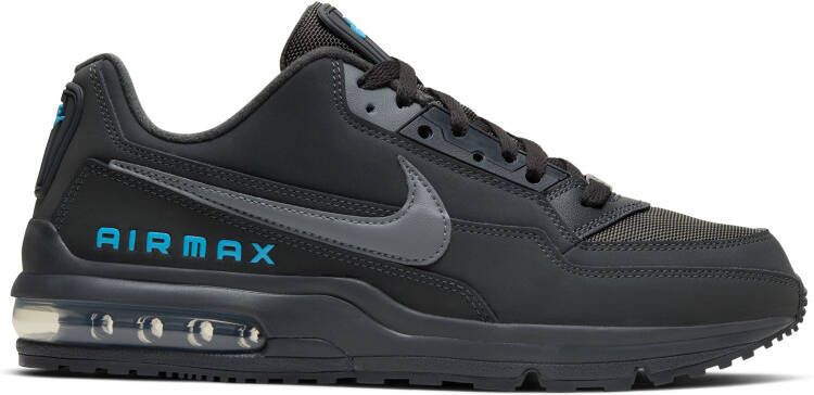 Nike Air Max LTD 3 Sneakers Zwart Grijs Felblauw