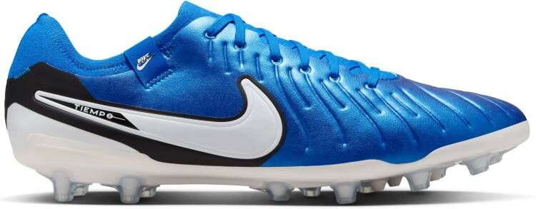 Nike Tiempo Legend 10 Pro Kunstgras Voetbalschoenen (AG) Blauw Wit Zwart