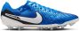 Nike Tiempo Legend 10 Pro Kunstgras Voetbalschoenen (AG) Blauw Wit Zwart - Thumbnail 2