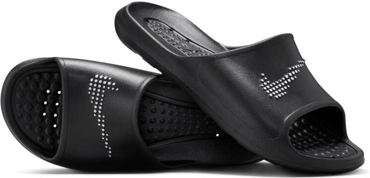 Nike Victori One Douche Slippers Zwart Wit