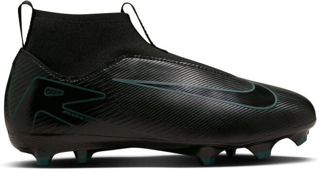 Nike Zoom Mercurial Superfly 10 Academy Gras Kunstgras Voetbalschoenen (MG) Kids Zwart Donkergroen