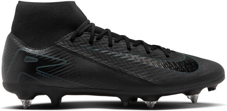 Nike Zoom Mercurial Superfly 10 Academy IJzeren-Nop Voetbalschoenen (SG) Anti-Clog Zwart Donkergroen