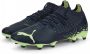 PUMA FUTURE 3.4 Gras Kunstgras Voetbalschoenen (MG) Donkerblauw Groen - Thumbnail 3