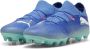 PUMA Future 7 Match Gras Kunstgras Voetbalschoenen (MG) Dames Blauw Turquoise Wit - Thumbnail 2