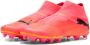 PUMA Future 7 Match+ Veterloze Gras Kunstgras Voetbalschoenen (MG) Roze Zwart Oranje - Thumbnail 2