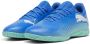 Puma Future 7 Play senior zaalvoetbalschoenen kobaltblauw mintgroen wit - Thumbnail 3