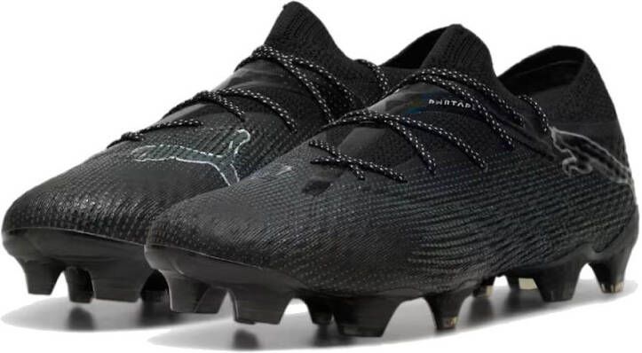 PUMA Future 7 Ultimate Low Gras Kunstgras Voetbalschoenen (MG) Zwart Wit