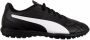 PUMA Monarch II Turf Voetbalschoenen (TT) Zwart Wit - Thumbnail 2