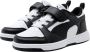 Puma Rebound v6 Low sneakers wit zwart Imitatieleer Meerkleurig 32 - Thumbnail 5