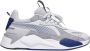 PUMA RS-X Sneakers Suede Lichtgrijs Wit Donkerblauw - Thumbnail 2