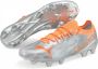 PUMA Ultra 1.4 Gras Kunstgras Voetbalschoenen (MG) Zilver Oranje - Thumbnail 2