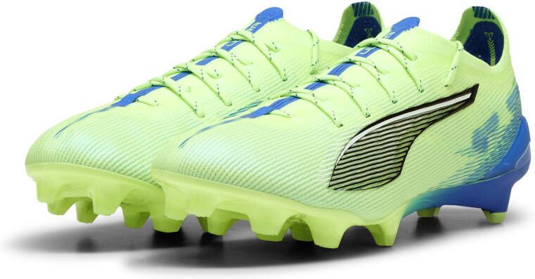 PUMA Ultra 5 Ultimate Gras Voetbalschoenen (FG) Dames Groen Blauw Zwart Wit