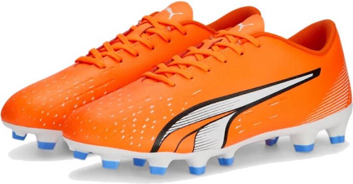 PUMA Ultra Play Gras Kunstgras Voetbalschoenen (MG) Oranje Wit Blauw