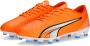 PUMA Ultra Play Gras Kunstgras Voetbalschoenen (MG) Oranje Wit Blauw - Thumbnail 5