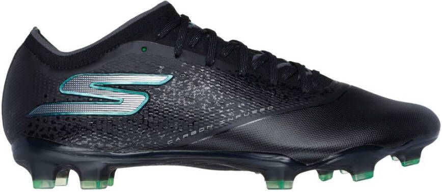 Skechers Razor 1.5 Elite Gras Voetbalschoenen (FG) Zwart Zilver