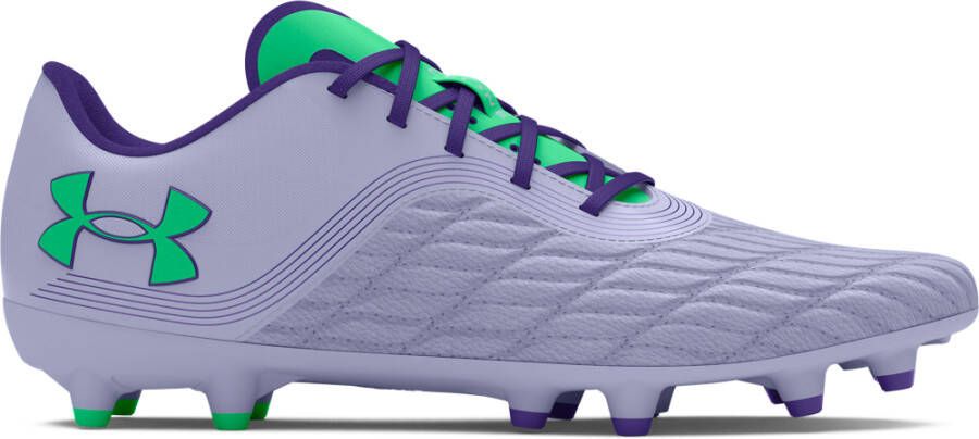 Under Armour Clone Magnetico Pro 3.0 Gras Voetbalschoenen (FG) Paars Groen