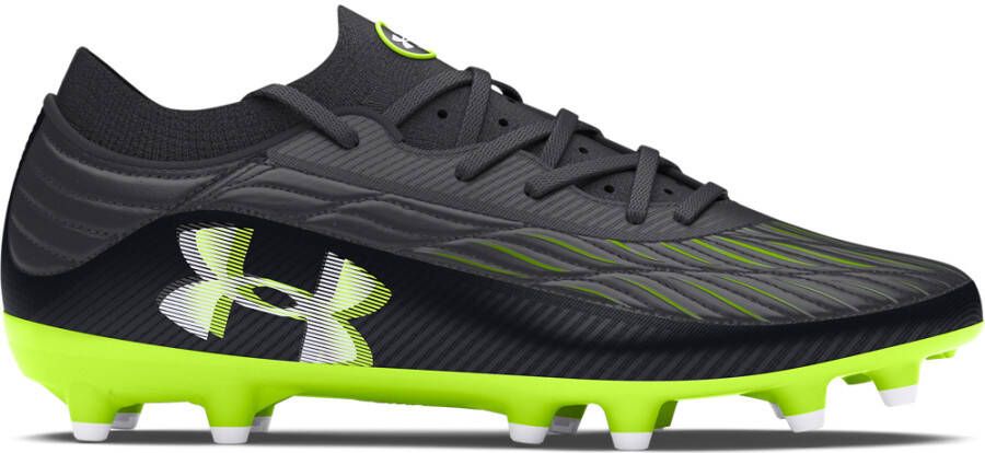 Under Armour Magnetico Pro 4.0 Gras Voetbalschoenen (FG) Zwart Groen