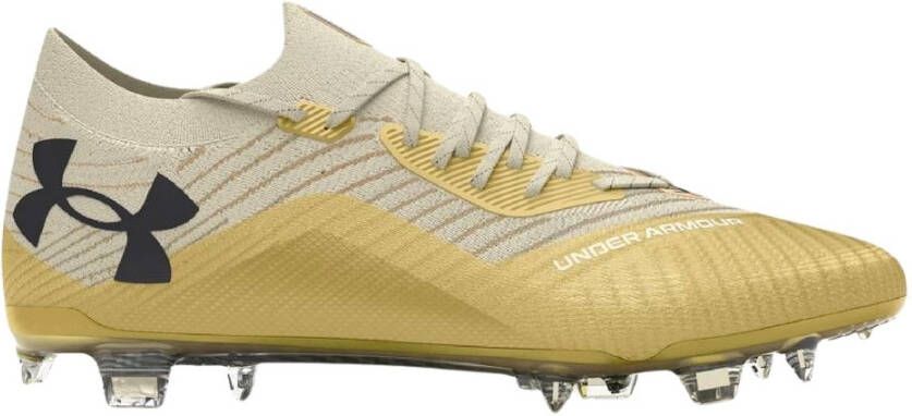 Under Armour Shadow Elite 2.0 Gras Voetbalschoenen (FG) Beige Goud