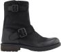 5th Avenue leren bikerboots zwart - Thumbnail 1