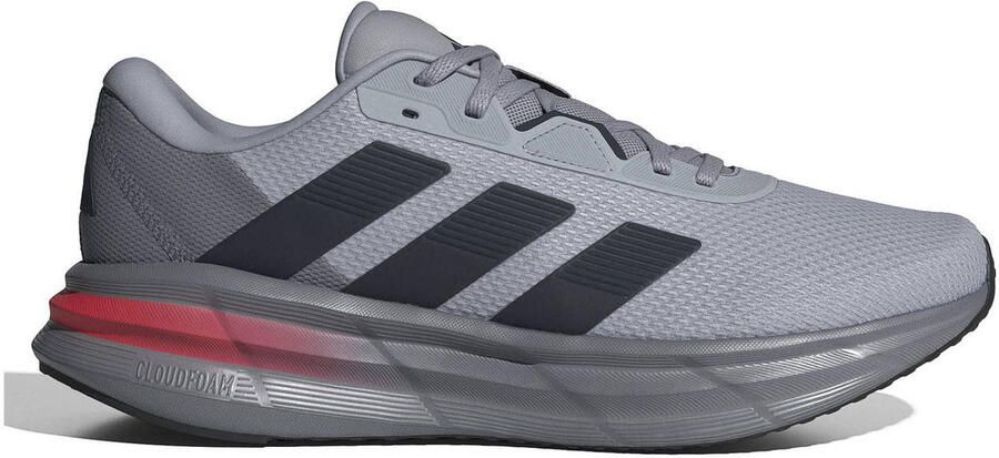 Adidas Performance Galaxy 7 hardloopschoenen zilvergrijs donkerblauw rood