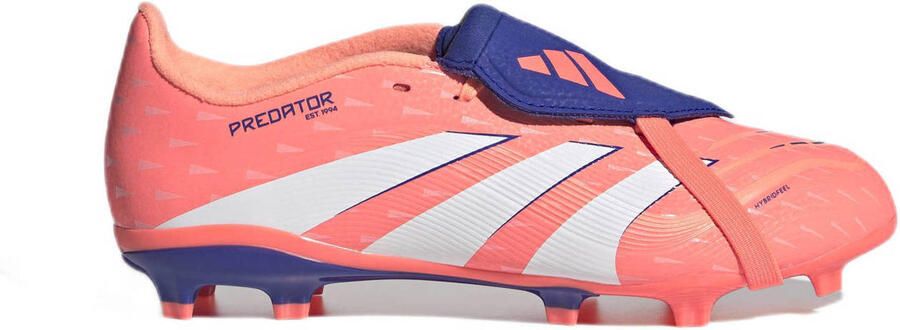 Adidas Perfor ce Predator League Fold-Over Tongue Firm Multi-Ground Voetbalschoenen Kids Kinderen Oranje