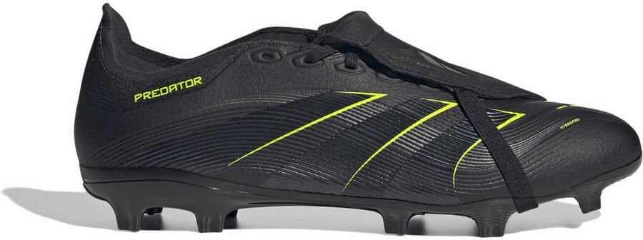 Adidas Perfor ce Predator League Fold-Over Tongue Firm Multi-Ground Voetbalschoenen Unisex Zwart