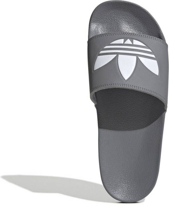 Adidas Originals Adilette Lite badslippers grijs wit