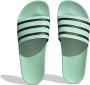 Adidas Originals badslippers mintgroen zwart - Thumbnail 1