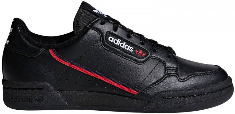 adidas continental 80 black scarlet