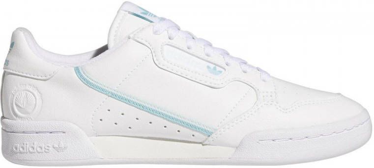 Adidas Originals Continental 80 Vegan sneakers wit mintgroen